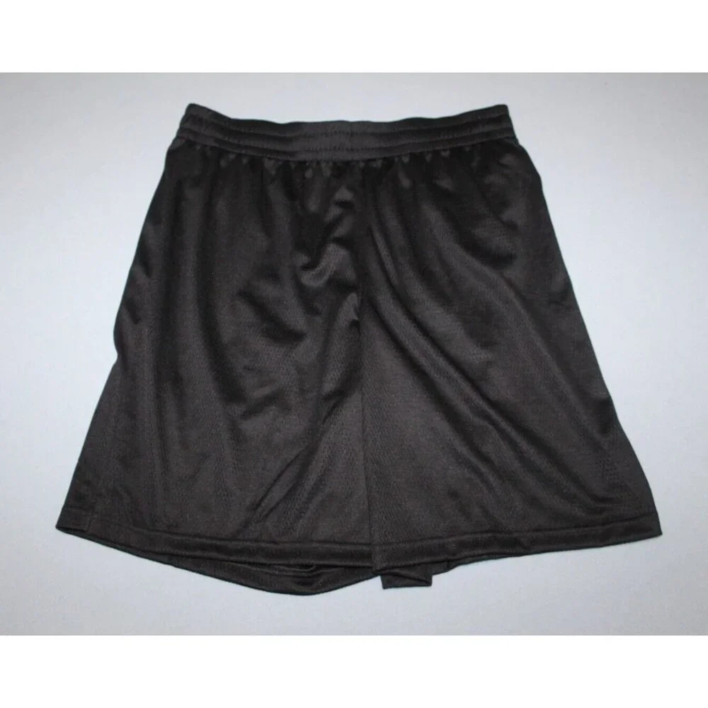 NWT DSG Men's Black Pocketless Mesh Training Shorts L 10'' Inseam Athletic Fit - Picture 1 of 8